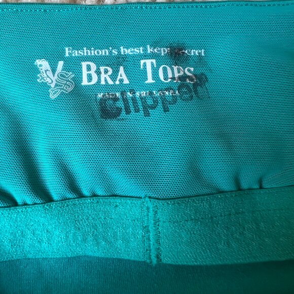 VS Bra Tops Teal Sequin Halter Mini Dress – Size S - Picture 7 of 8